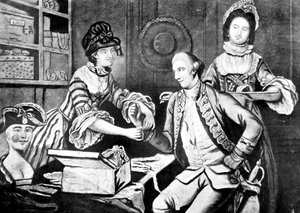 The Rival Milliners, 1770