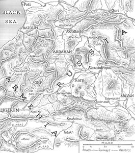 The Russo-Turkish Frontiers by Unbekannt