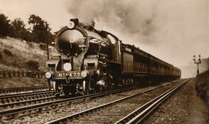 The S.R. West of England Express Passing Earlsfield, early 20th century