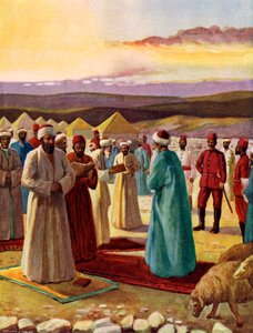 The Samaritan Passover by Unbekannt