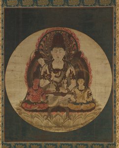 The Secret Five Bodhisattvas Gohimitsu Bosatsu, 1200s