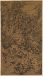 The Seven Worthies of the Bamboo Grove by Unbekannt