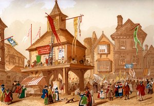 The Shakespeare Jubilee at Stratford-upon-Avon, c1850 by Unbekannt