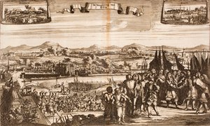 The Siege of Bonn, 1689 From: Schauplatz des Krieges by Unbekannt