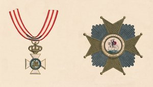 The Spanish Order of St. Hermenegildo by Unbekannt