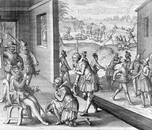 The Spanish Capture Fort Caroline