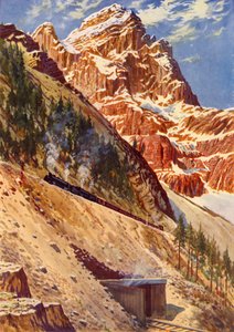 The Spiral Tunnels on the Canadian Pacific Railway, c1948