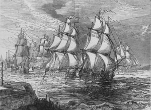The Squadron Before Amoy, c1880