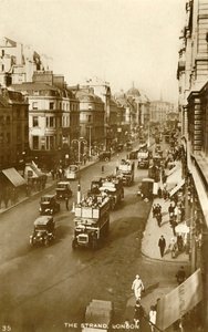 The Strand, London by Unbekannt