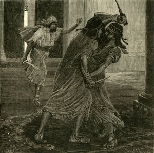 The Struggle Between Gomates and Gobryas