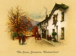 The Swan, Grasmere, Westmorland by Unbekannt