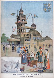 The Swedish Pavilion at the Universal Exhibition of 1900, Paris
