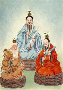 The Taoist Triad by Unbekannt