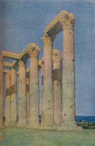 The Temple of the Olympian Zeus at Athens
