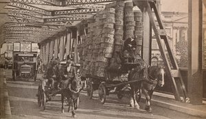 The Temporary Bridge, c1925 by Unbekannt