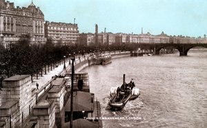 The Thames Embankment, London
