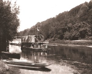 The Thames under Cliveden Wood, Berkshire by Unbekannt