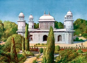 The Tomb of Itmad-ud-Dowlah, Agra, India