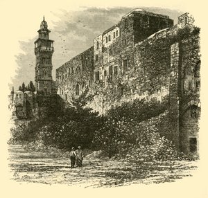 The Tower of Antonia, Jerusalem, 1890