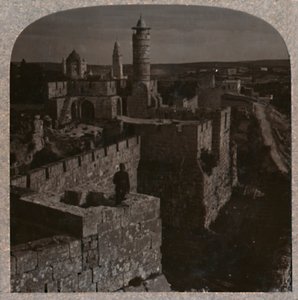 The Tower of David. The oldest portion of the Citadel by Unbekannt