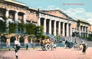 The Town Hall, Bombay, India