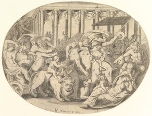 The Triumph of Bacchus by Unbekannt