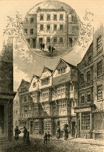 The Trumpet, Afterwards the Duke of York, Shire Lane, Elias Ashmole