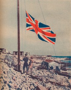 The Union Jack Flies Over Tobruk