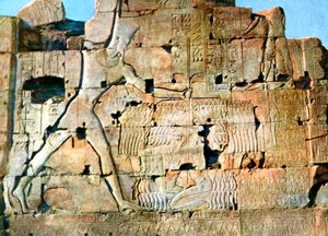 The Victory of Rameses II, Karnak, Egypt by Unbekannt