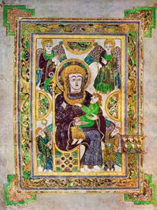 The Virgin And Child by Unbekannt
