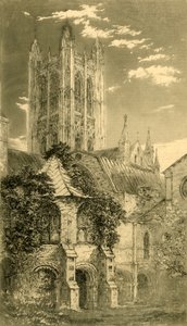 The Water Tower, Canterbury Cathedral, Canterbury, Kent, 1885 by Unbekannt