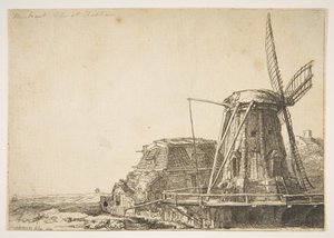The Windmill by Unbekannt