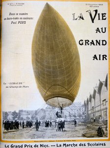 The Airship of Pierre and Paul Lebaudy, France