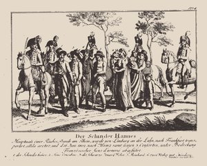 The arrest of Schinderhannes by Unbekannt