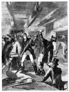 The arrest of the Cato Street conspirators, 1820 c1895 by Unbekannt