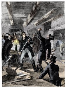 The Arrest of the Cato Street Conspirators, 1820 by Unbekannt