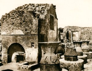 The bakery and mill, Pompeii, Italy
