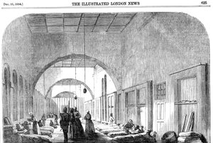 The Barrack Hospital at Scutari During the Crimean War