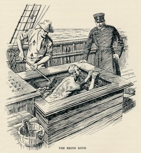 The Brine Bath, 1834 by Unbekannt
