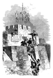 The capture of Ting-Hae, China, 1841 c1895 by Unbekannt