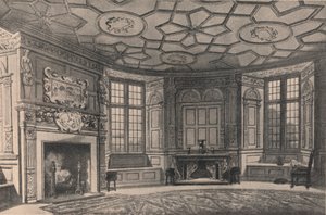 The Circular Dining-Room, Longford Castle, Wiltshire, 1915