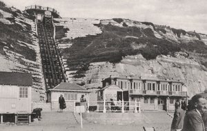 The cliff lift at Bournemouth, Dorset