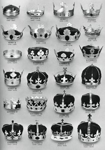 The Crowns of English Sovereigns from William the Conqueror to Charles I