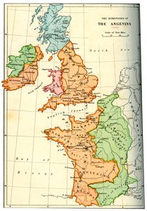 The Dominions of the Angevins, 1892