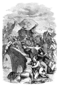 The election riot at Hawick, Scottish Borders