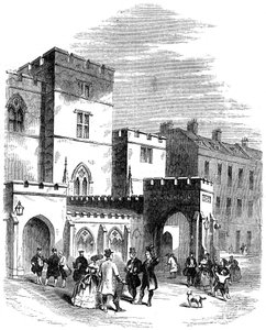 The Entrance to the Old House of Lords