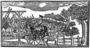 The Execution at Lechmere Point, Cambridge, Massachusetts, 18th Century, 1954 by Unbekannt