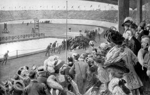 The Finish of the Marathon, Olympic Games, London, 1908 by Unbekannt