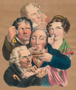 The five senses, late 18th-early 19th century