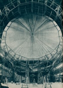 The Internal Structure of the Airship R101, c1929 c1937 by Unbekannt